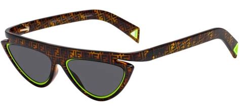 fendi fluo sunglasses|fendi sunglasses men.